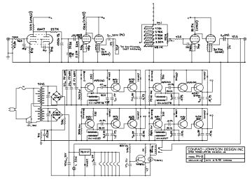 Conrad Johnson PV12 schematic circuit diagram
